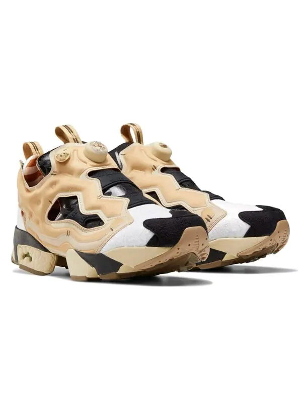 Кроссовки kung fu panda x instapump fury 'po' Reebok — изображение 3 из 4, бежевый