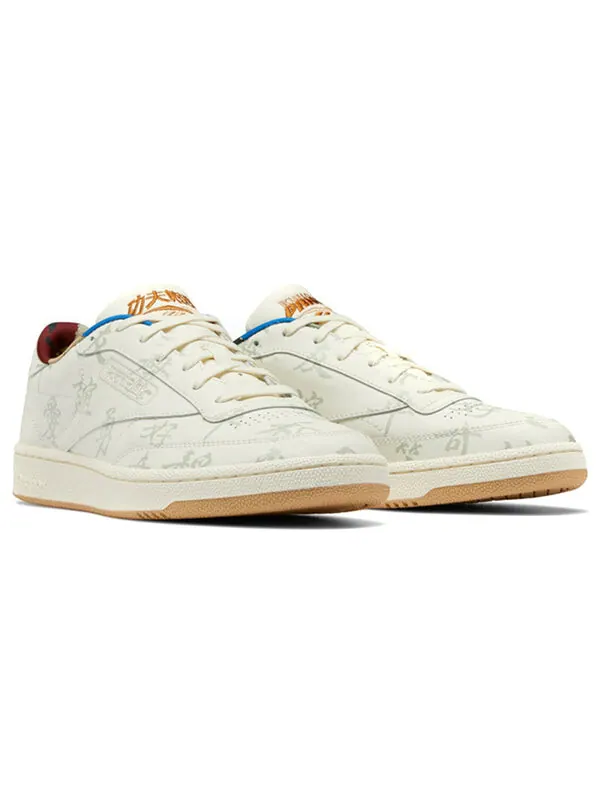 Кроссовки kung fu panda x club c 85 'chinese calligraphy' Reebok — изображение 2 из 4, белый