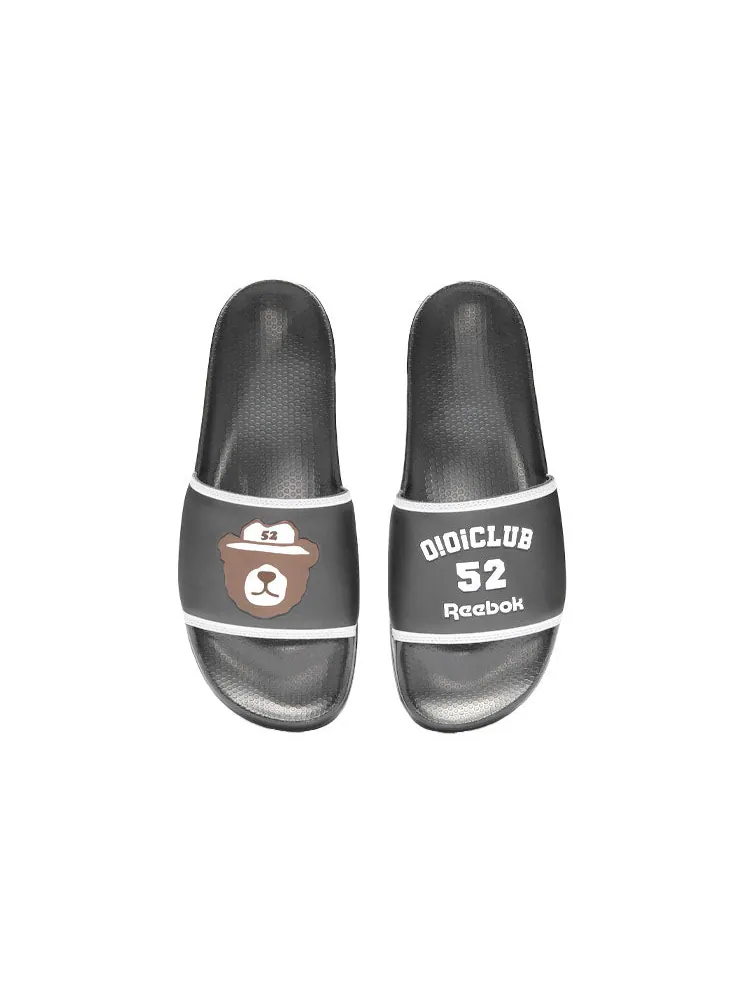 Шлепанцы Reebok OIOI x Classic Slide 'Black White' — изображение 4 из 6, черный