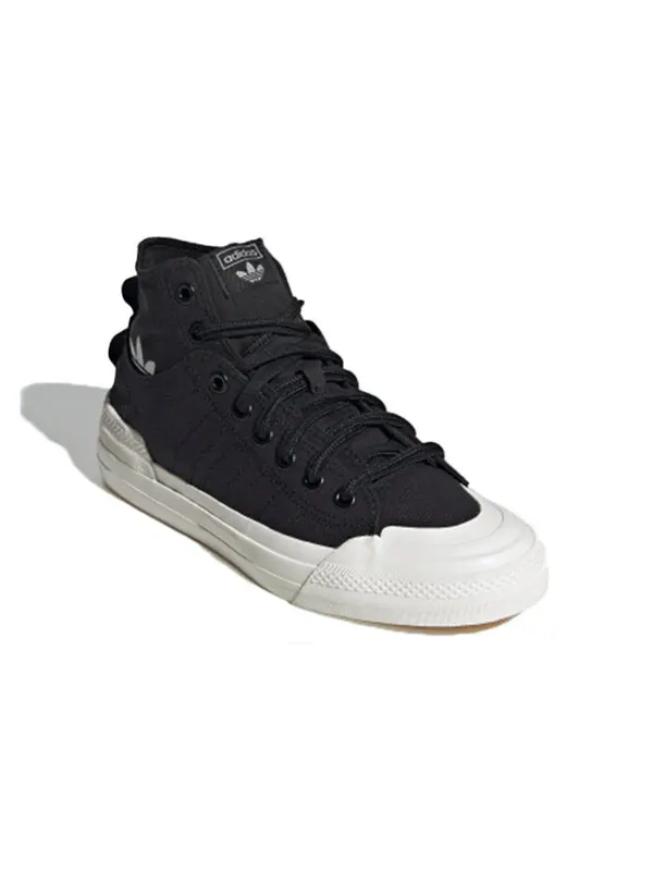 Кроссовки оригинальные nizza hi dl Adidas — изображение 3 из 4, черный