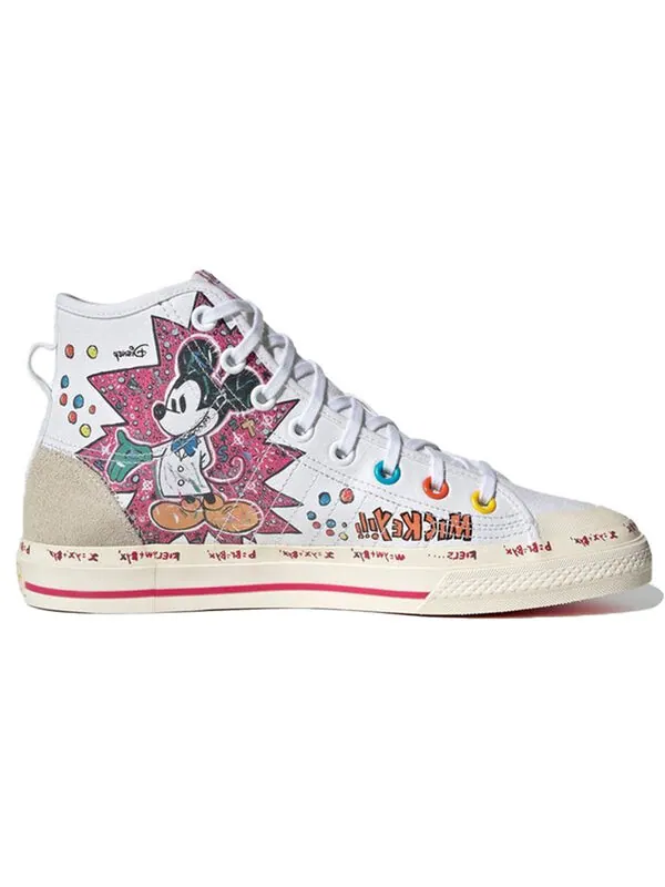 Кроссовки kasing lung x disney x nizza high Adidas — изображение 2 из 4, белый