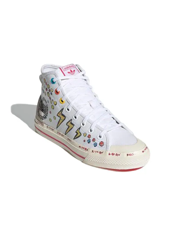 Кроссовки kasing lung x disney x nizza high Adidas — изображение 3 из 4, белый