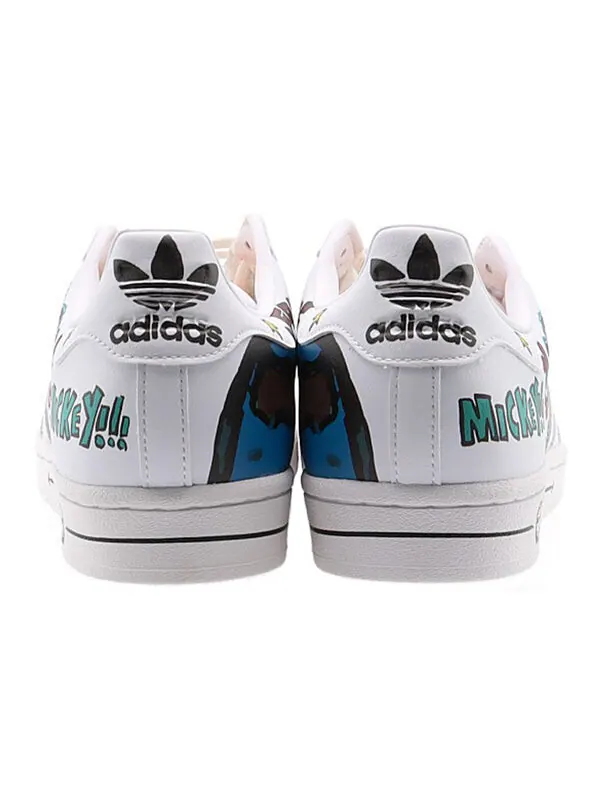 Кроссовки kasing lung x disney x superstar Adidas — изображение 4 из 4, белый