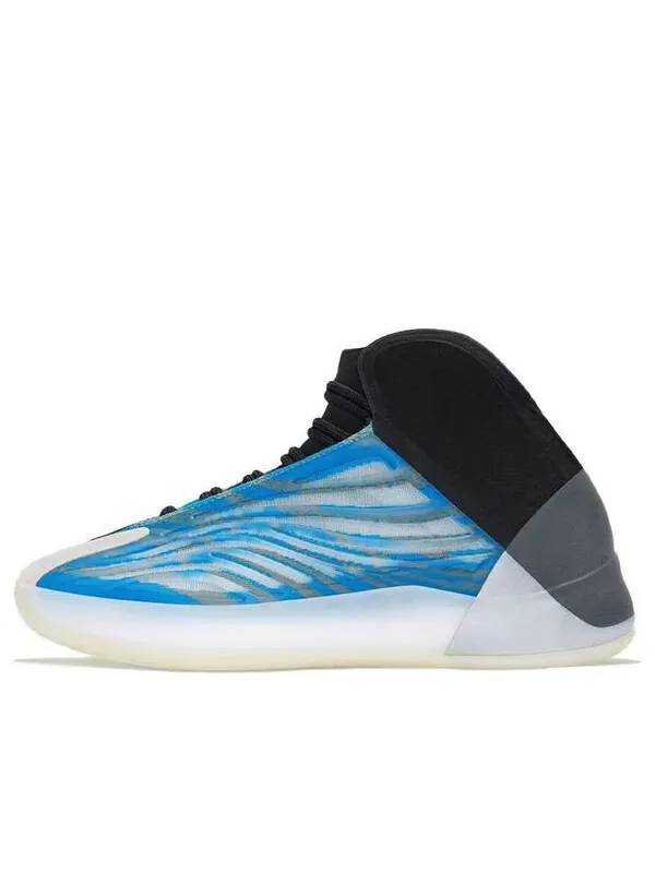 Кроссовки квантовые Adidas Yeezy — изображение 1 из 4, синий/белый