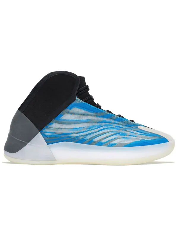 Кроссовки квантовые Adidas Yeezy — изображение 2 из 4, синий/белый