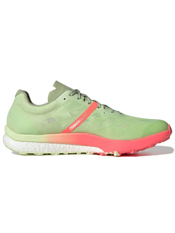 Кроссовки terrex speed ult Adidas — изображение 2 из 4, зеленый/розовый
