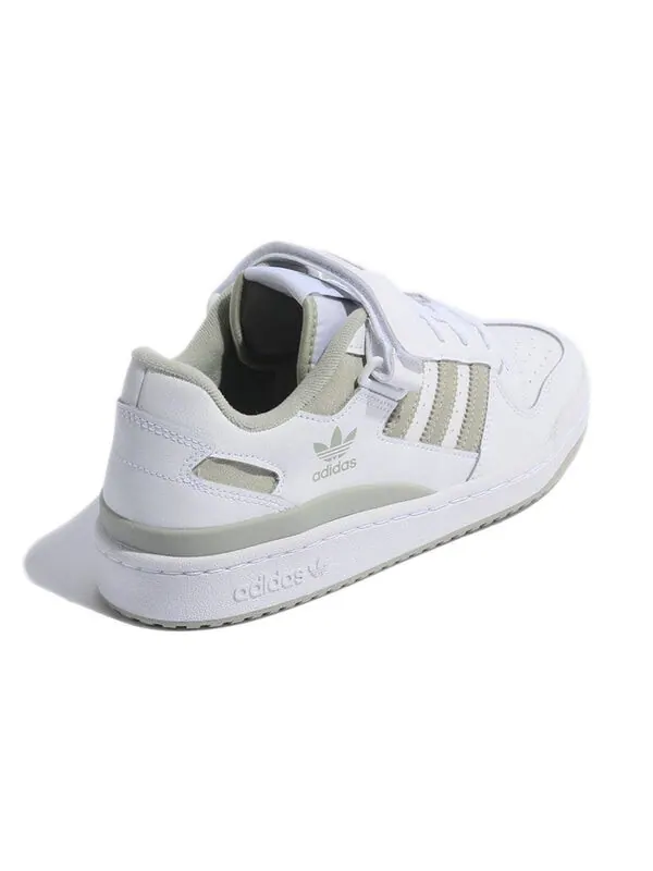 Кроссовки форум низкий Adidas — изображение 4 из 4, белый/оливковый зеленый