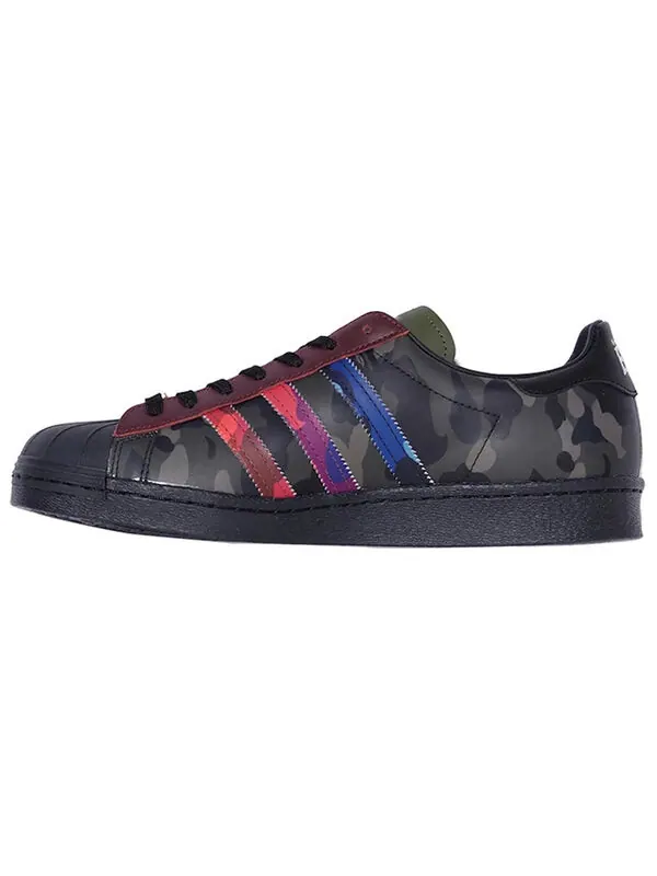 Кроссовки xa bathing ape superstar Adidas — изображение 3 из 4, черный/синий/красный