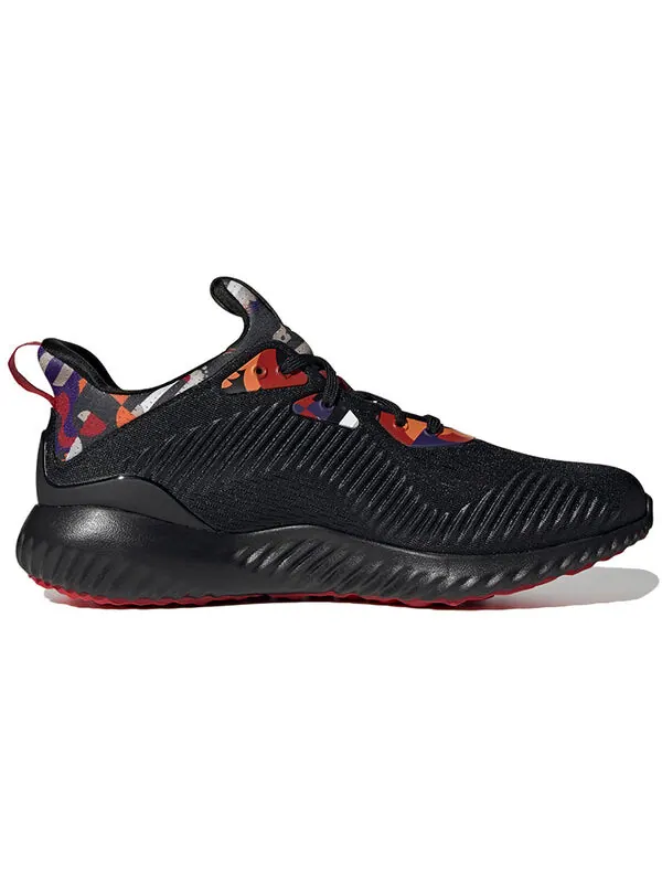 Кроссовки alphabounce 1 Adidas — изображение 2 из 4, черный/красный
