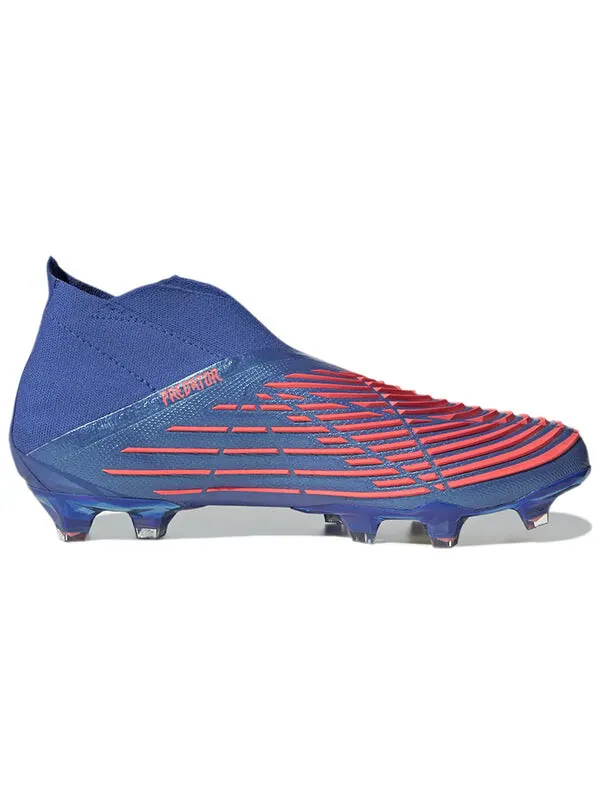 Кроссовки predator edge+ fg 'hi-res blue turbo' Adidas — изображение 2 из 4, синий/красный