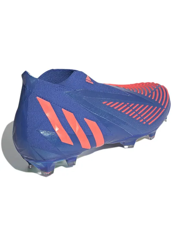 Кроссовки predator edge+ fg 'hi-res blue turbo' Adidas — изображение 4 из 4, синий/красный