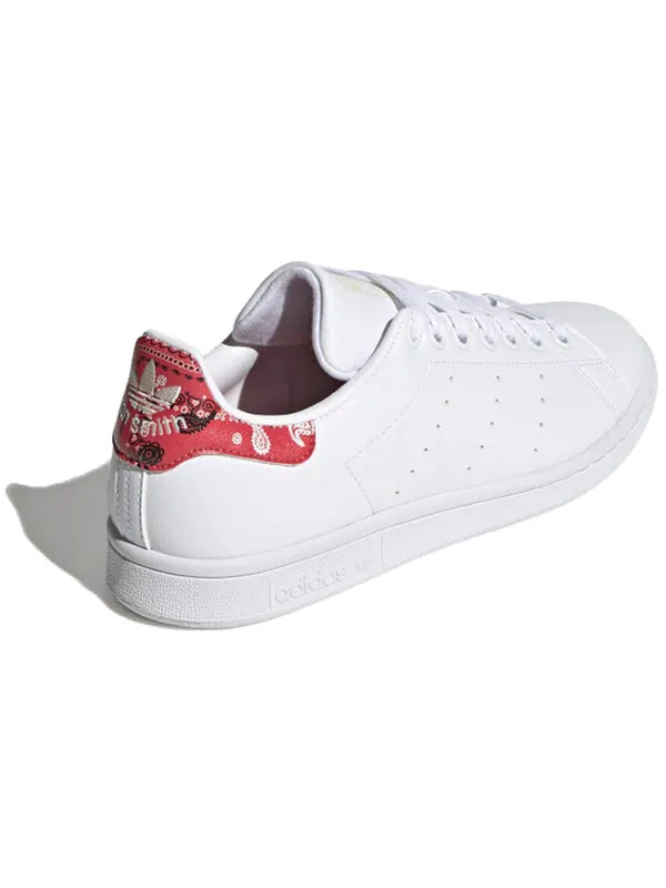 Кроссовки оригиналы stan smith shoes Adidas — изображение 4 из 4, белый/красный