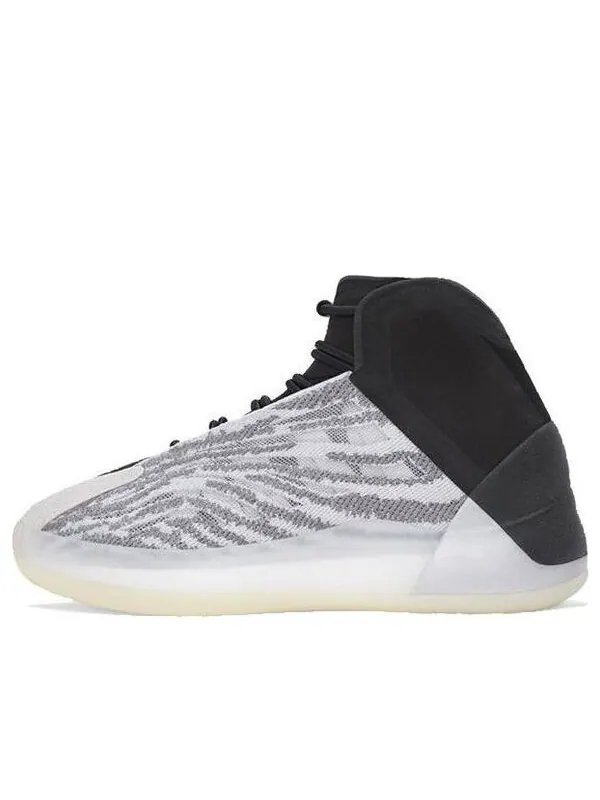 Кроссовки квантовые детские Adidas Yeezy — изображение 1 из 4, белый/серый/черный