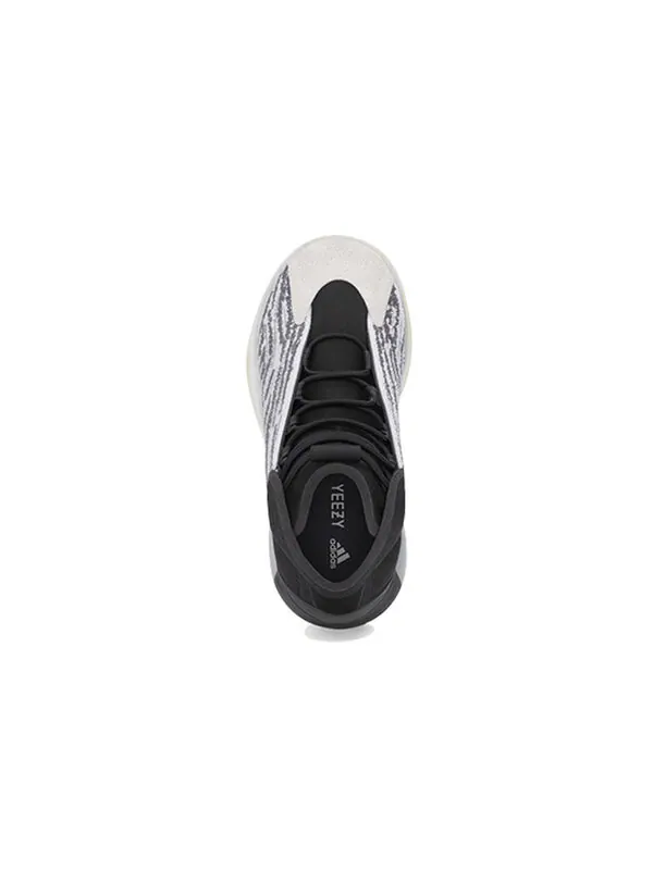 Кроссовки квантовые детские Adidas Yeezy — изображение 3 из 4, белый/серый/черный