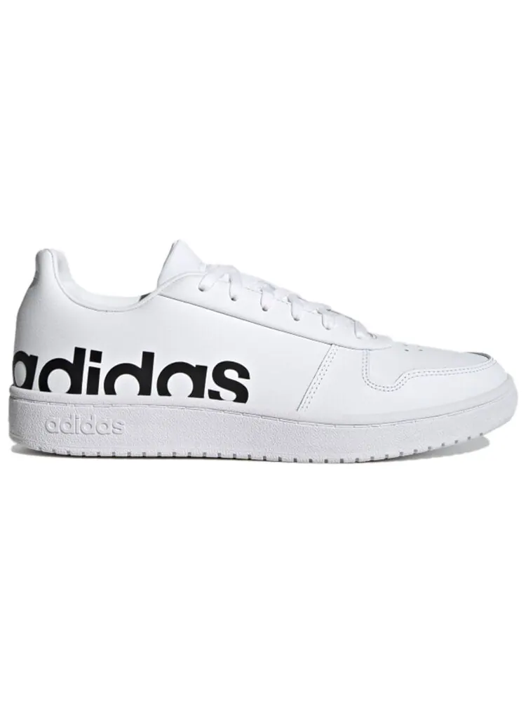 Баскетбольные кроссовки Hoops 2.0 Vintage, унисекс, низкие, белые/черные Adidas Neo — изображение 2 из 6
