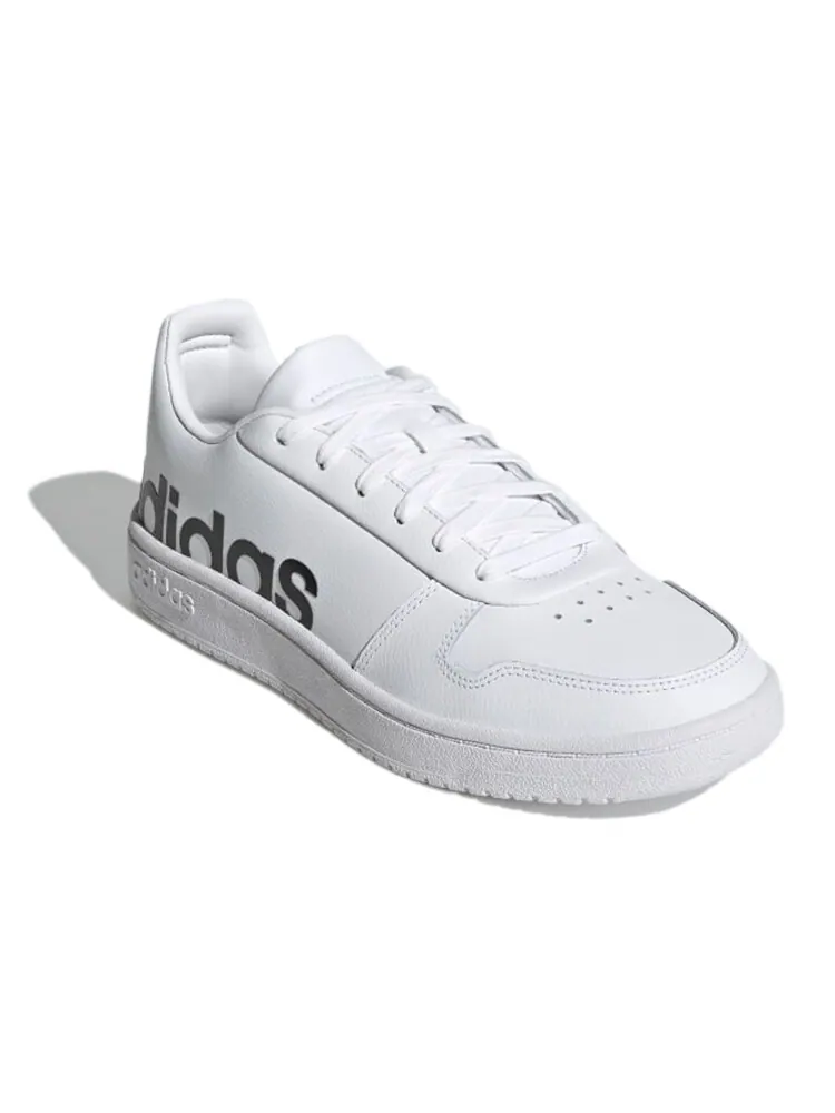 Баскетбольные кроссовки Hoops 2.0 Vintage, унисекс, низкие, белые/черные Adidas Neo — изображение 3 из 6