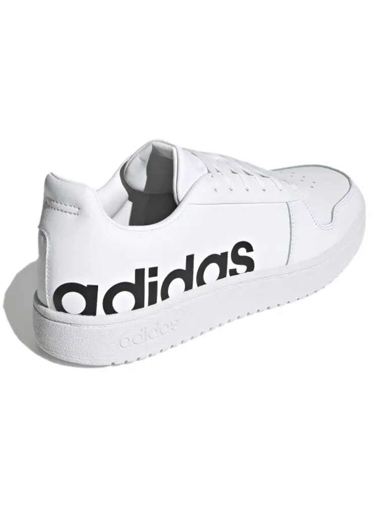 Баскетбольные кроссовки Hoops 2.0 Vintage, унисекс, низкие, белые/черные Adidas Neo — изображение 4 из 6