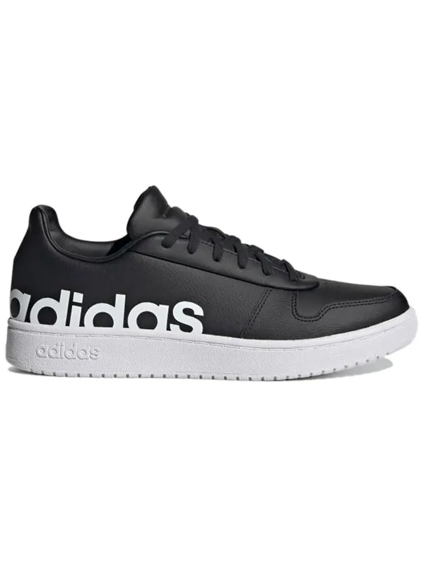 Кроссовки neo hoops 2.0 'black white' Adidas — изображение 2 из 4, черный/белый
