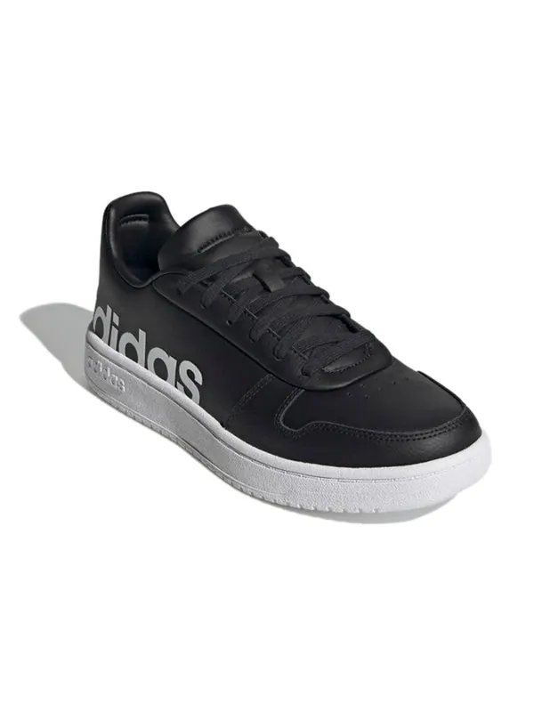 Кроссовки neo hoops 2.0 'black white' Adidas — изображение 3 из 4, черный/белый
