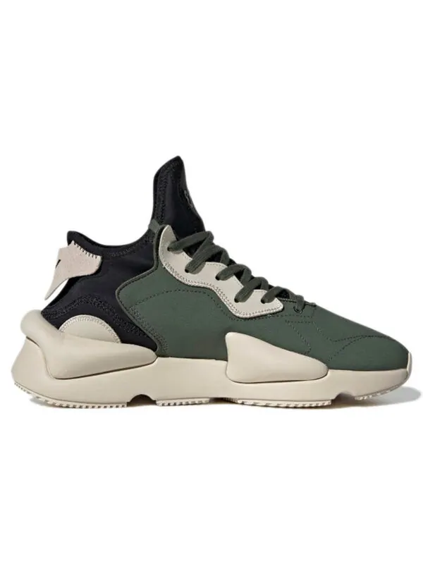 Кроссовки adidas Y-3 Kaiwa 'Shadow Green' — изображение 2 из 4, зеленый