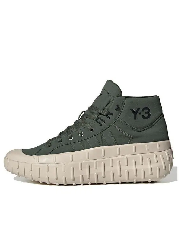 Кроссовки y 3 gr.1p высокие Adidas — изображение 1 из 4, зеленый