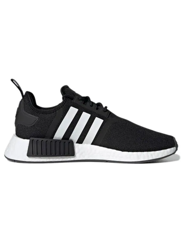 Кроссовки nmd_r1 primeblue Adidas — изображение 2 из 4, черный/белый