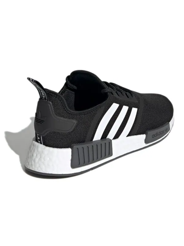 Кроссовки nmd_r1 primeblue Adidas — изображение 4 из 4, черный/белый