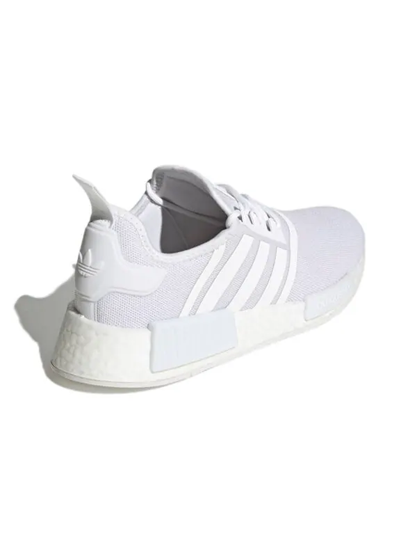 Кроссовки nmd_r1 primeblue 'triple white' Adidas — изображение 4 из 4, белый