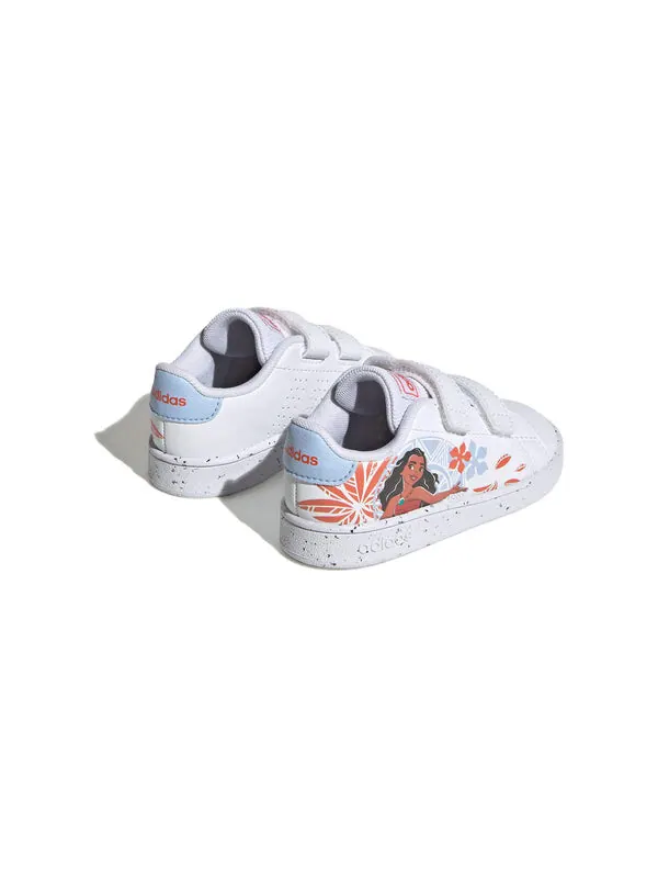 Кроссовки Advantage крючки и петли x Дисней Adidas — изображение 3 из 4, белый/синий/оранжевый