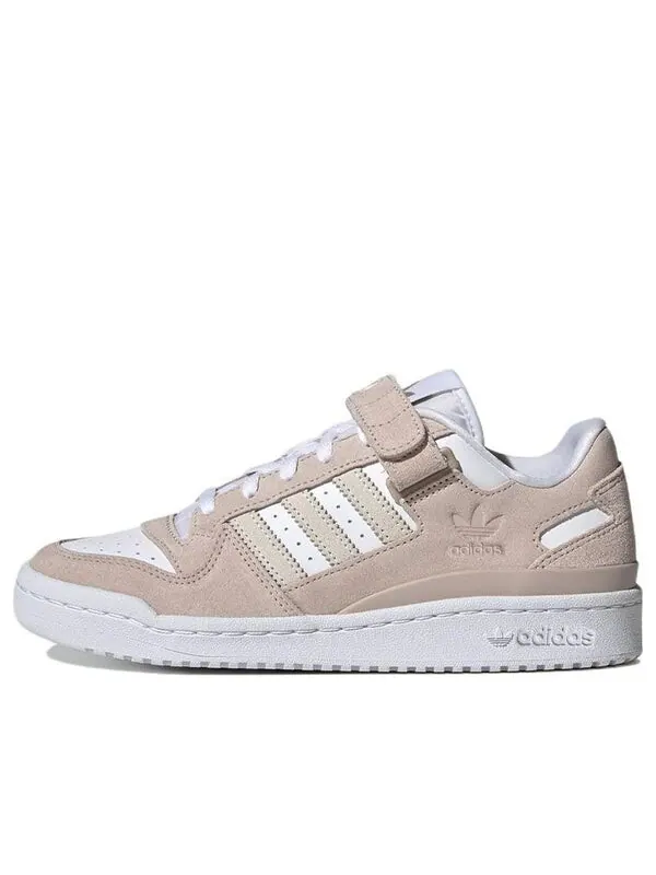 Кроссовки оригиналы форум низкий Adidas — изображение 1 из 4, белый/розовый