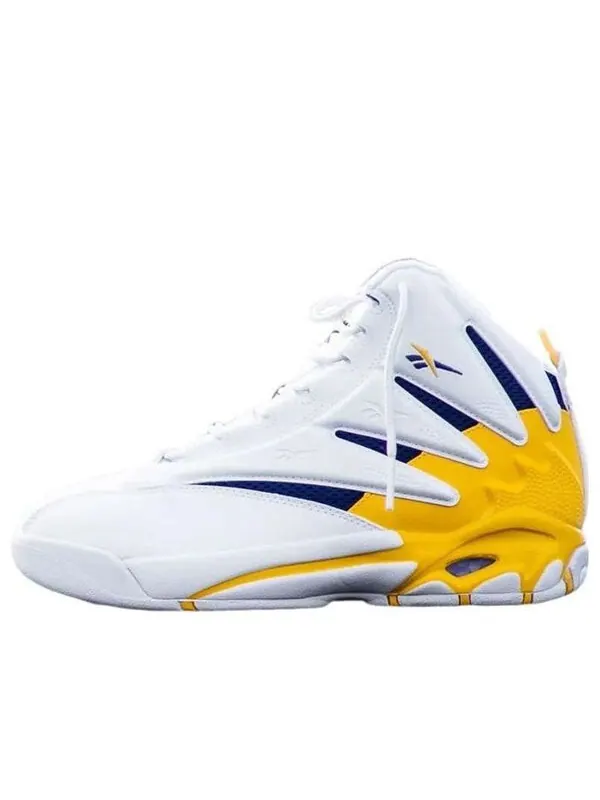 Кроссовки the blast 'lakers' Reebok — изображение 1 из 2, белый/фиолетовый-желтый