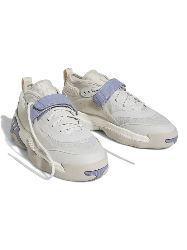 Кроссовки оригиналы стритбол 3 Adidas — изображение 3 из 4, светлый хаки/белый/синий