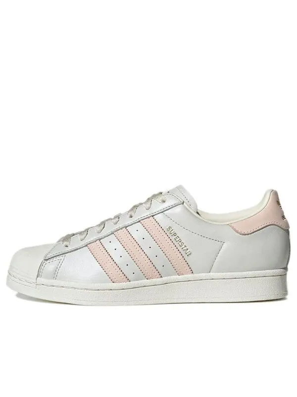 Кроссовки оригиналы суперзвезда Adidas — изображение 1 из 4, серый/розовый