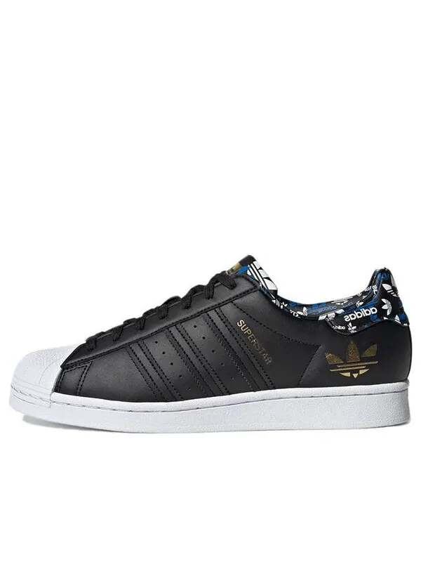 Кроссовки суперзвезда Adidas — изображение 1 из 4, черный/золотистый