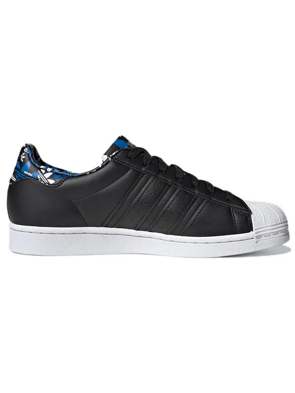 Кроссовки суперзвезда Adidas — изображение 2 из 4, черный/золотистый