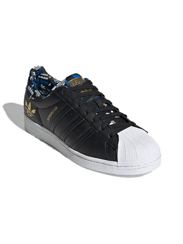 Кроссовки суперзвезда Adidas — изображение 3 из 4, черный/золотистый