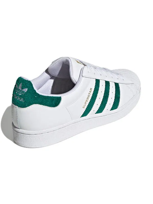 Кроссовки суперзвезда Adidas — изображение 4 из 4, белый/зеленый