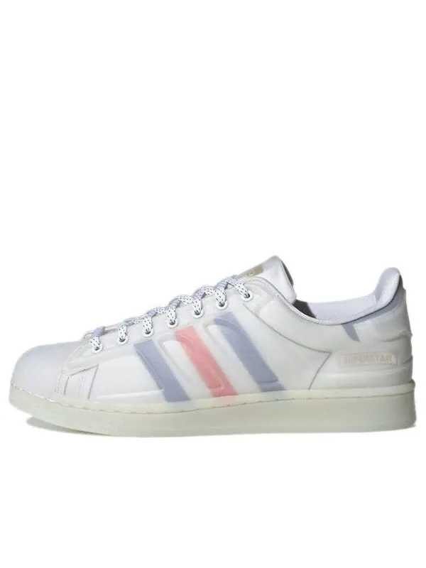 Кроссовки superstar futureshell Adidas — изображение 1 из 4, белый/синий/красный