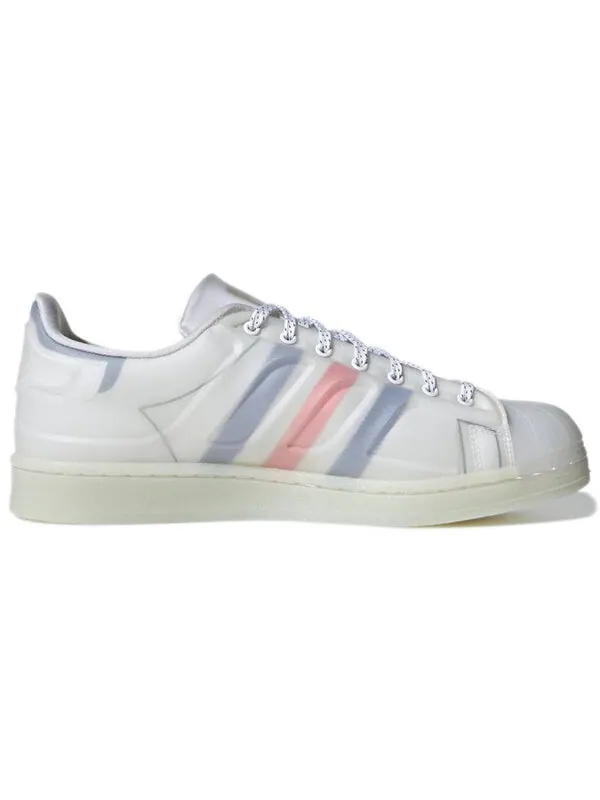 Кроссовки superstar futureshell Adidas — изображение 2 из 4, белый/синий/красный