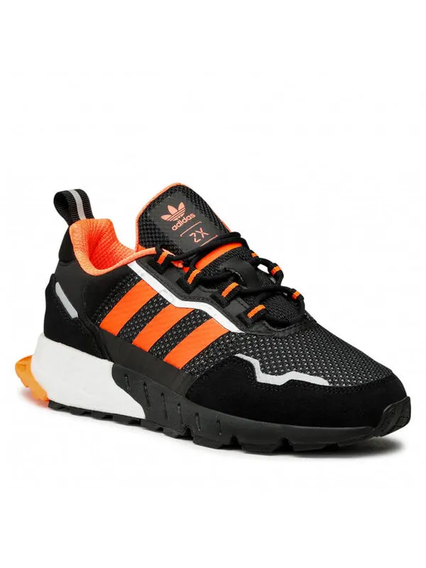 Кроссовки zx 1k boost Adidas — изображение 2 из 4, черный/оранжевый