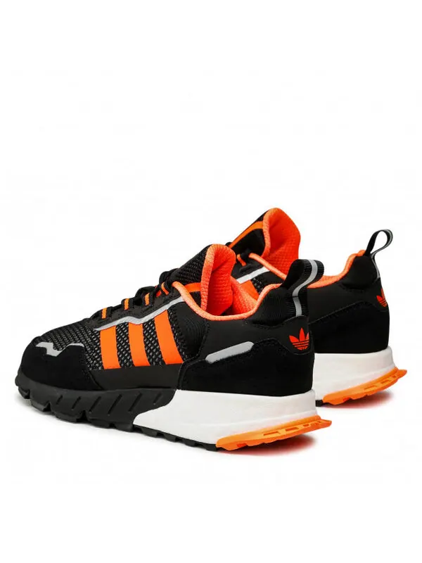 Кроссовки zx 1k boost Adidas — изображение 4 из 4, черный/оранжевый