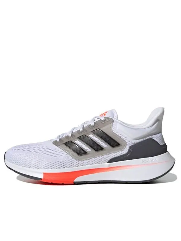Кроссовки eq21 run Adidas — изображение 1 из 4, белый/черный/оранжевый