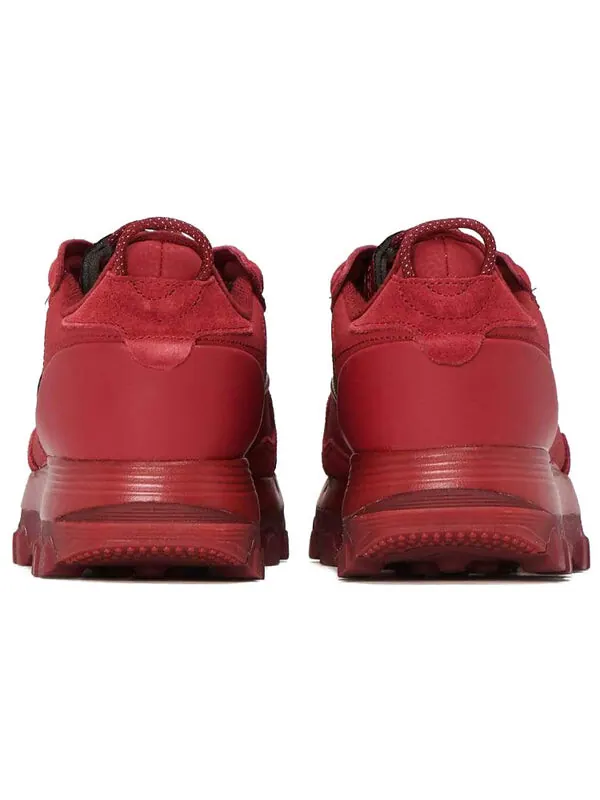 Кроссовки cardi b x classic leather 'triathlon red' Reebok — изображение 3 из 4, красный