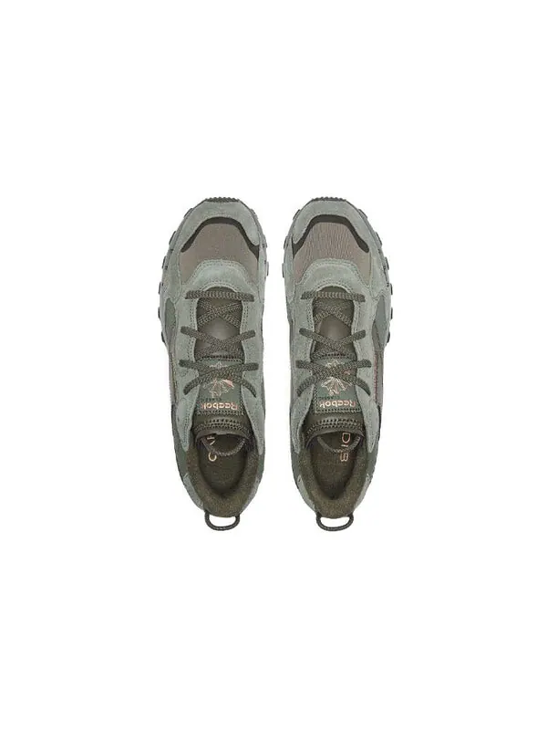 Кроссовки cardi b x classic leather 'hunter green' Reebok — изображение 2 из 4, зеленый