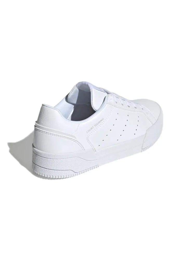 Кроссовки Adidas originals Court Tourino Kids — изображение 4 из 6, белый