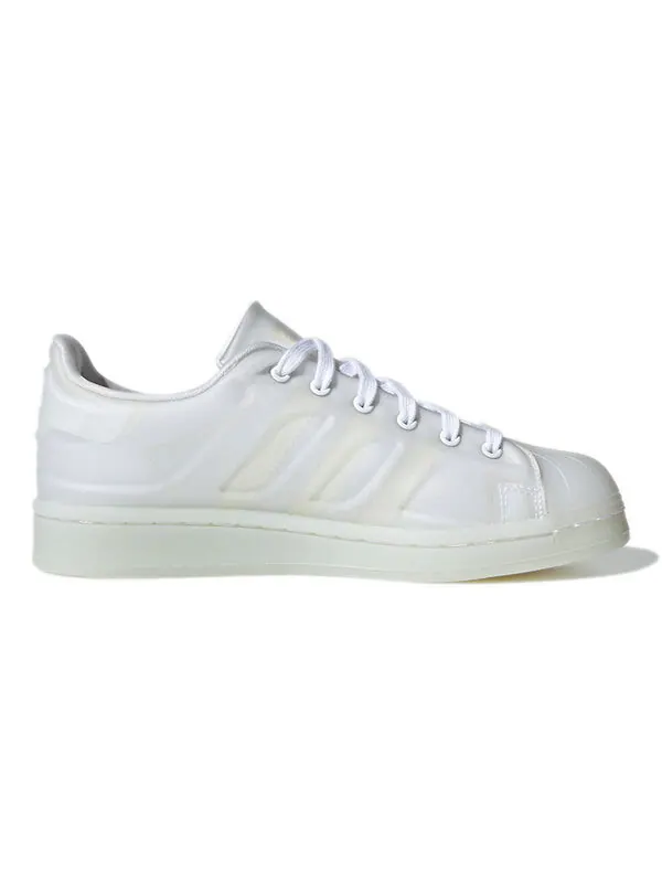 Кроссовки оригиналы superstar futureshell j Adidas — изображение 2 из 4, белый/белый/белый