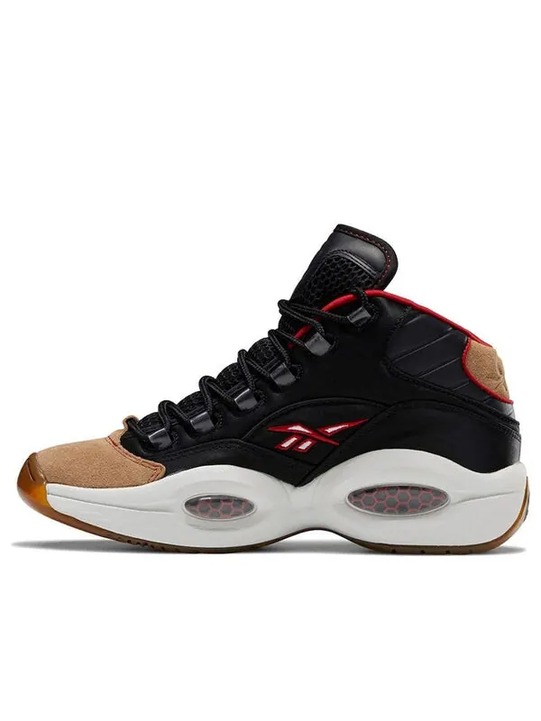 Кроссовки question mid '76ers alternate' Reebok — изображение 1 из 4, черный
