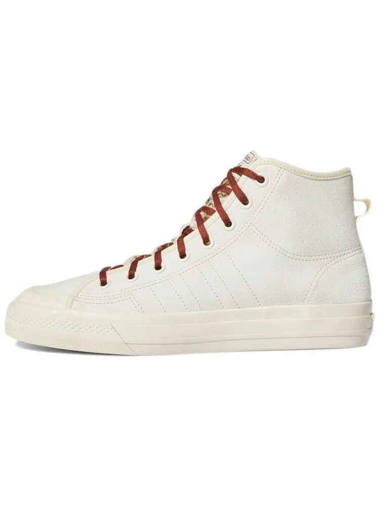 Кроссовки Adidas Originals Nizza Hi Rf Cozy Wear-Resistant Skate Unisex — изображение 1 из 6, бежевый