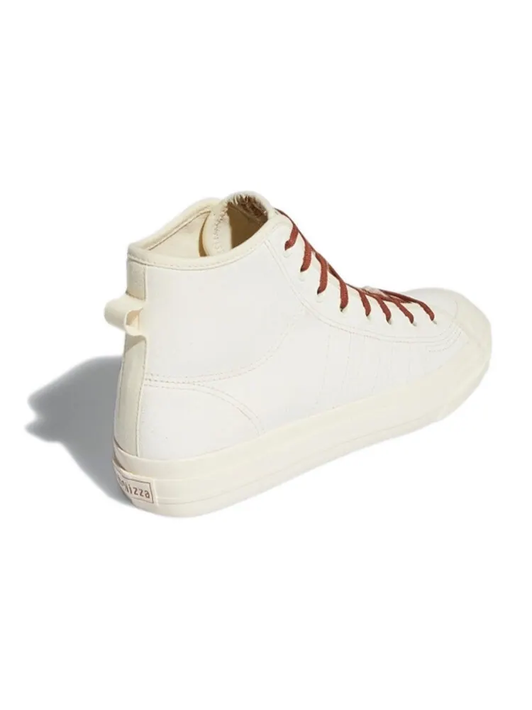 Кроссовки Adidas Originals Nizza Hi Rf Cozy Wear-Resistant Skate Unisex — изображение 4 из 6, бежевый