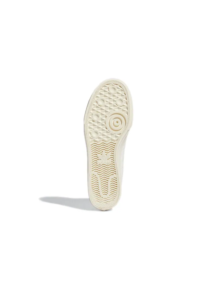 Кроссовки Adidas Originals Nizza Hi Rf Cozy Wear-Resistant Skate Unisex — изображение 6 из 6, бежевый